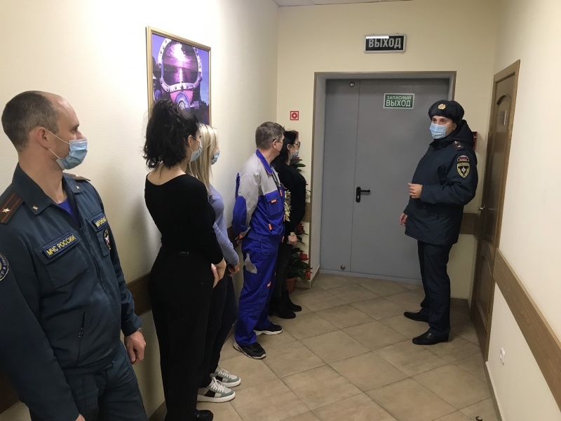 Комплексная проверка противопожарного состояния объектов Центра.