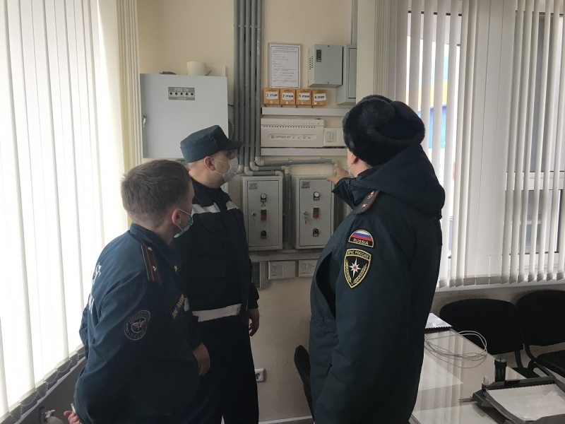Комплексная проверка противопожарного состояния объектов Центра.