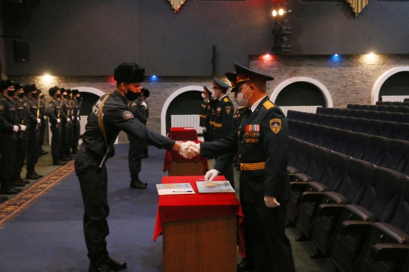 Принятие Военной присяги молодым пополнением Центра.