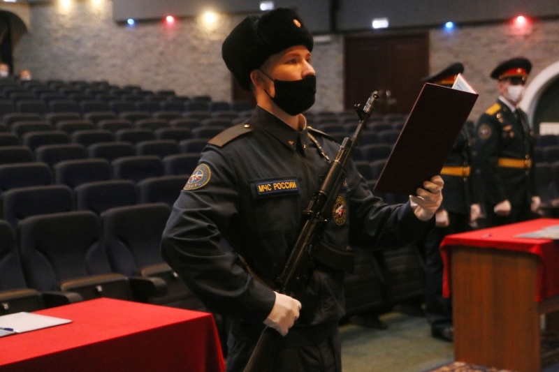 Принятие Военной присяги молодым пополнением Центра.