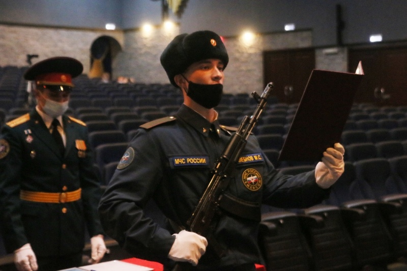 Принятие Военной присяги молодым пополнением Центра.