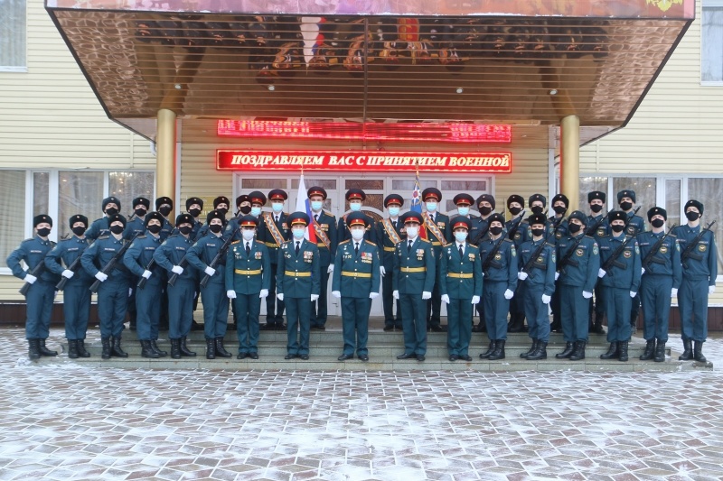 Принятие Военной присяги молодым пополнением Центра.