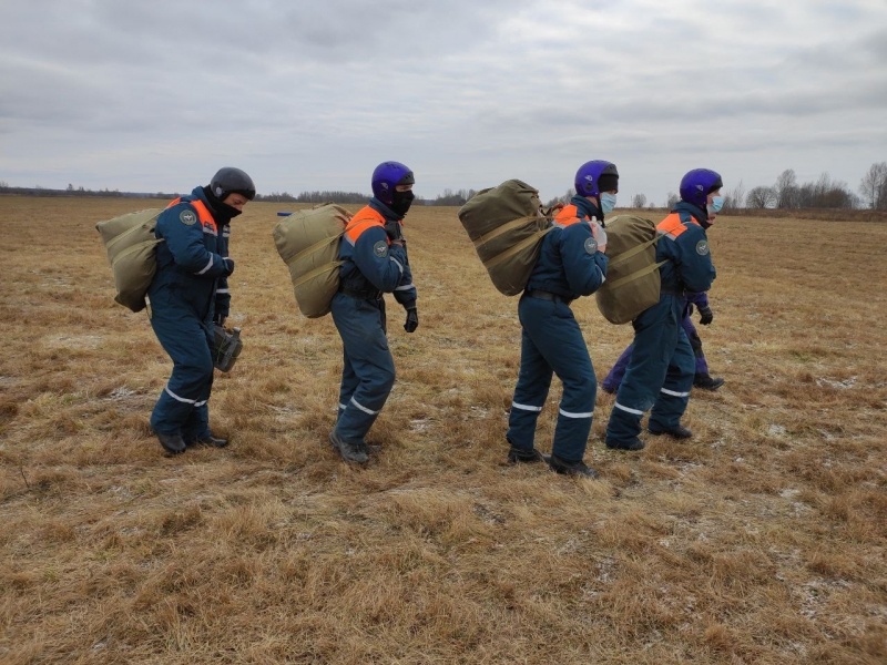 Завершились сборы по воздушно-десантной подготовке.