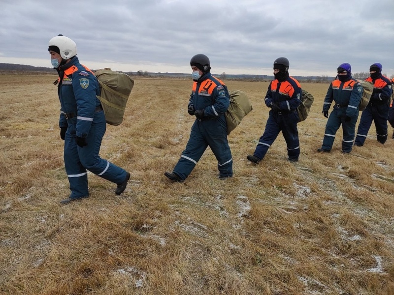 Завершились сборы по воздушно-десантной подготовке.