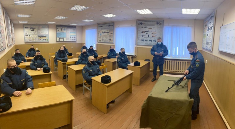 Огневая подготовка сборов молодого пополнения