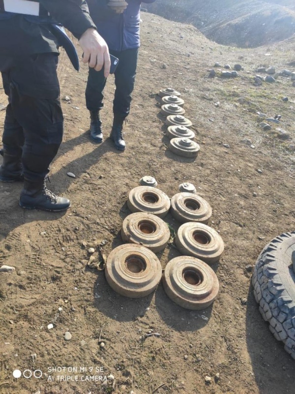 В результате деятельности российских и азербайджанских саперов обезврежено 210 мин