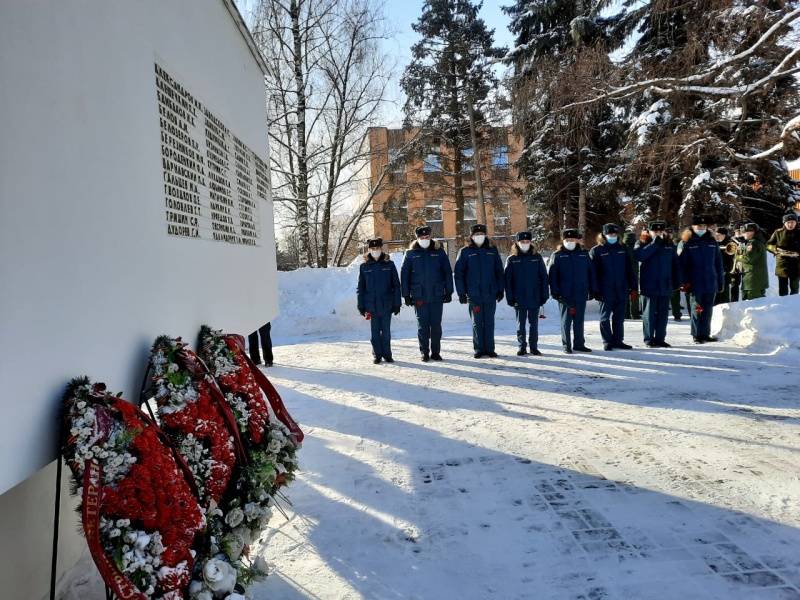 Личный состав Центра принял участие в памятном мероприятии, посвященном 32-й годовщине вывода Советских войск из Афганистана