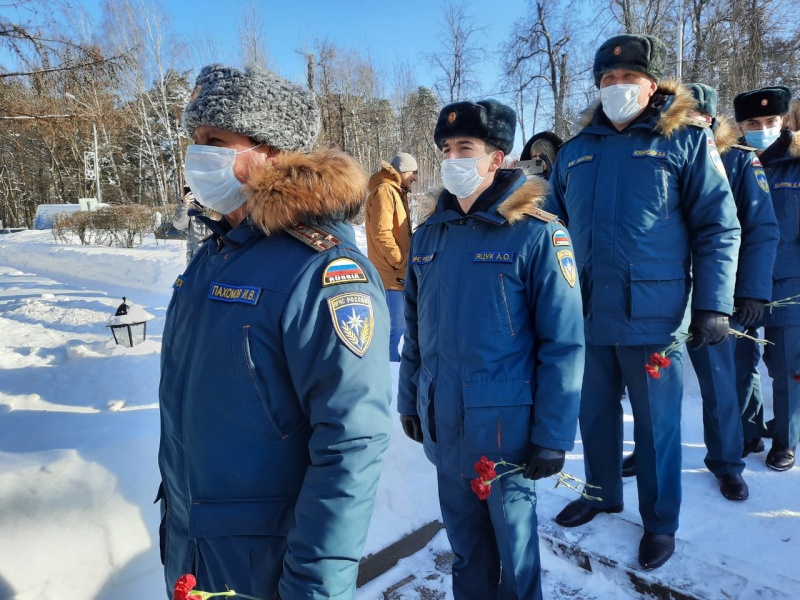 Личный состав Центра принял участие в памятном мероприятии, посвященном 32-й годовщине вывода Советских войск из Афганистана