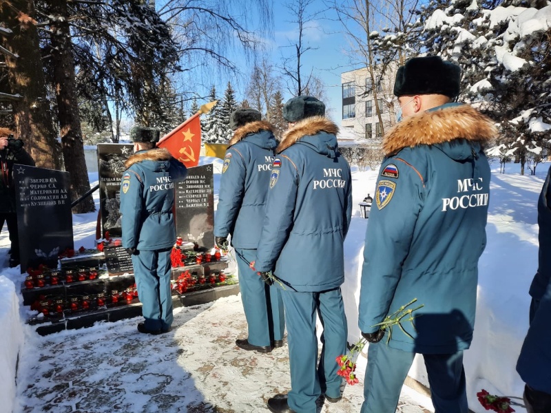 Личный состав Центра принял участие в памятном мероприятии, посвященном 32-й годовщине вывода Советских войск из Афганистана
