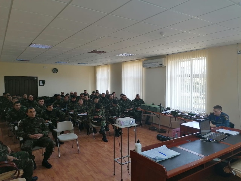 Пиротехники Центра "Лидер" проводят работы по гуманитарному разминированию местности в Республике Азербайджан 26.02.2021