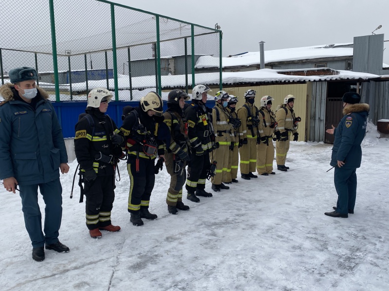 В Центре проведена учебная пожарная тревога