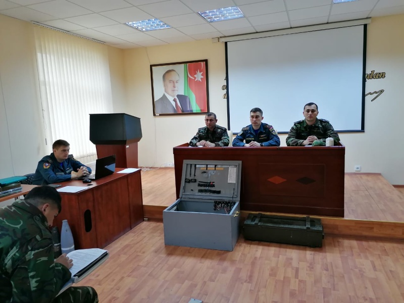Пиротехники Центра "Лидер" проводят работы по гуманитарному разминированию местности в Республике Азербайджан 18.03.2021