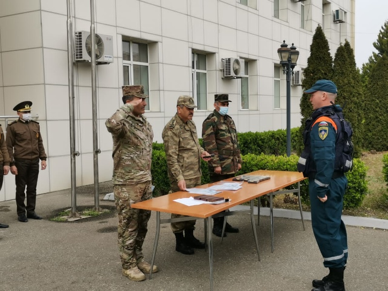 СМИ о нас: В Азербайджане наградили специалистов Центра за разминирование в Карабахе. Видео СМИ о нас: В Азербайджане наградили специалистов Центра за разминирование в Карабахе. Видео