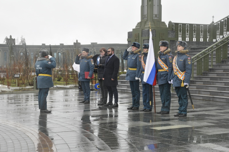 Участие в торжественном мероприятии посвящения в звание "Российского кадета"