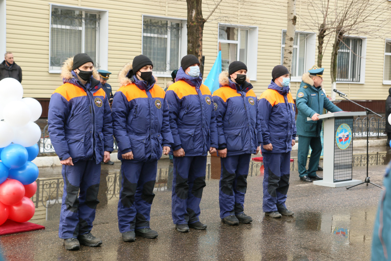 Встреча отряда из Калининградской области