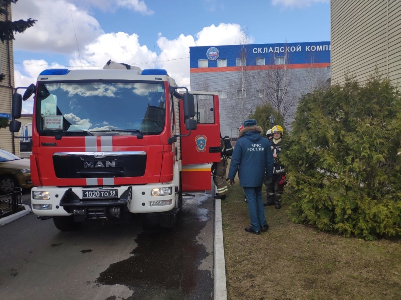 Сборы с личным составом нештатной пожарной команды
