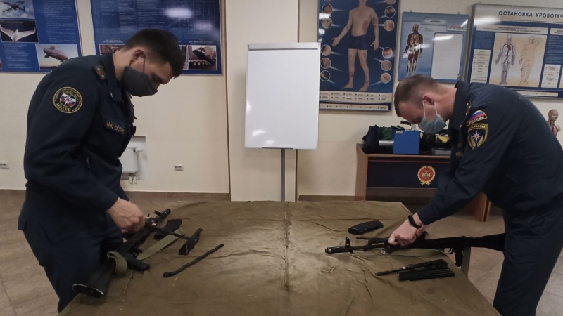 Завершился полевой выход с управлением (охраны объектов и районов ведения АСР)