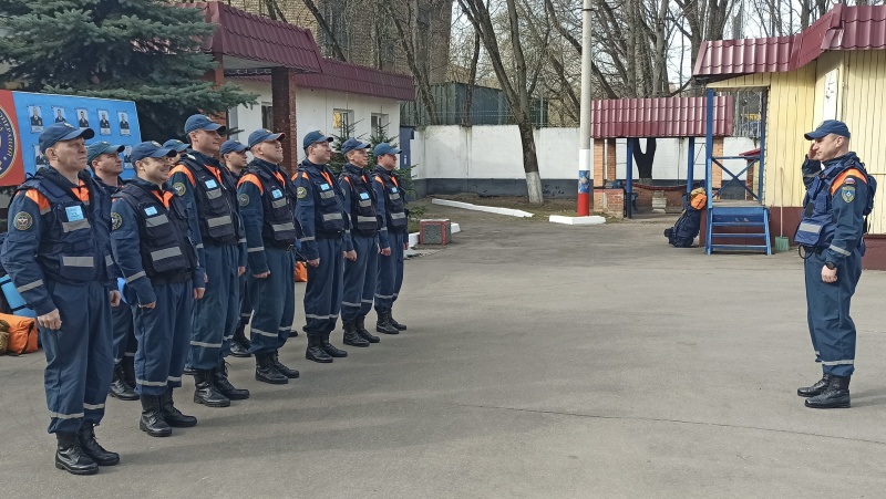 Завершился полевой выход с управлением (охраны объектов и районов ведения АСР)