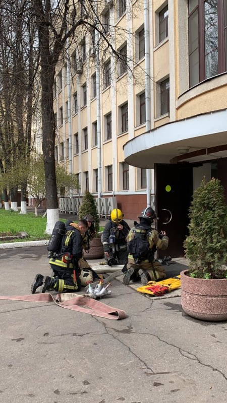 Занятие в Управлении Федерального казначейства по г. Москве по ГО