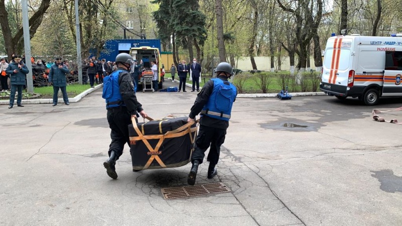 Занятие в Управлении Федерального казначейства по г. Москве по ГО