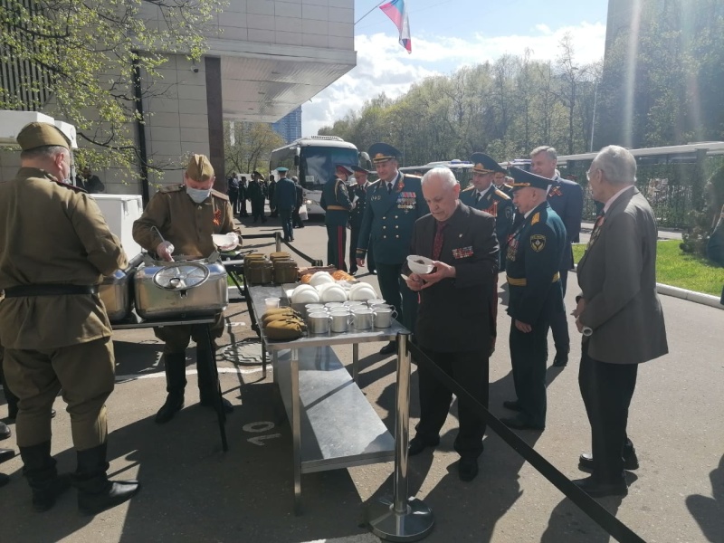 Личный состав Центра принял участие в праздничных мероприятиях, приуроченных Дню Великой Победы