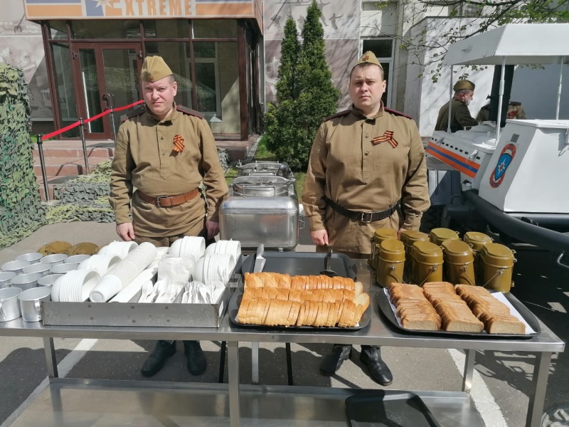 Личный состав Центра принял участие в праздничных мероприятиях, приуроченных Дню Великой Победы