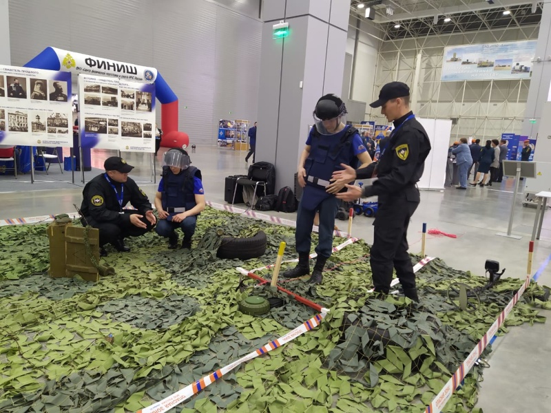 Сотрудники Центра принимают участие в XIII Международном салоне «Комплексная безопасность-2021»