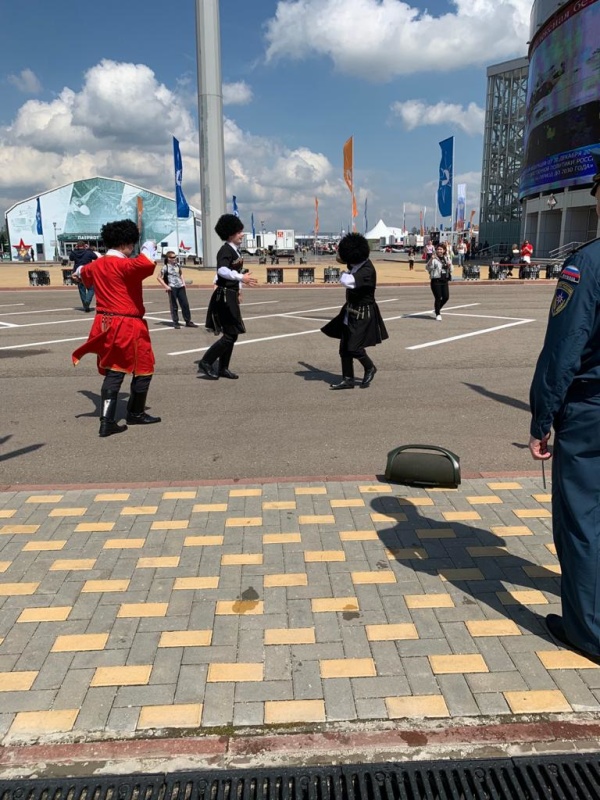 Команда Центра заняла второе место в конкурсе полевых кухонь