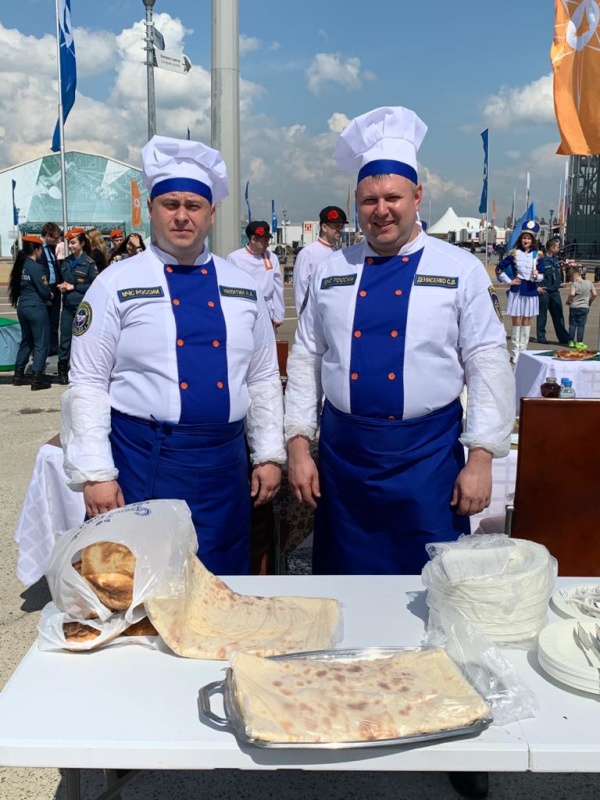 Команда Центра заняла второе место в конкурсе полевых кухонь