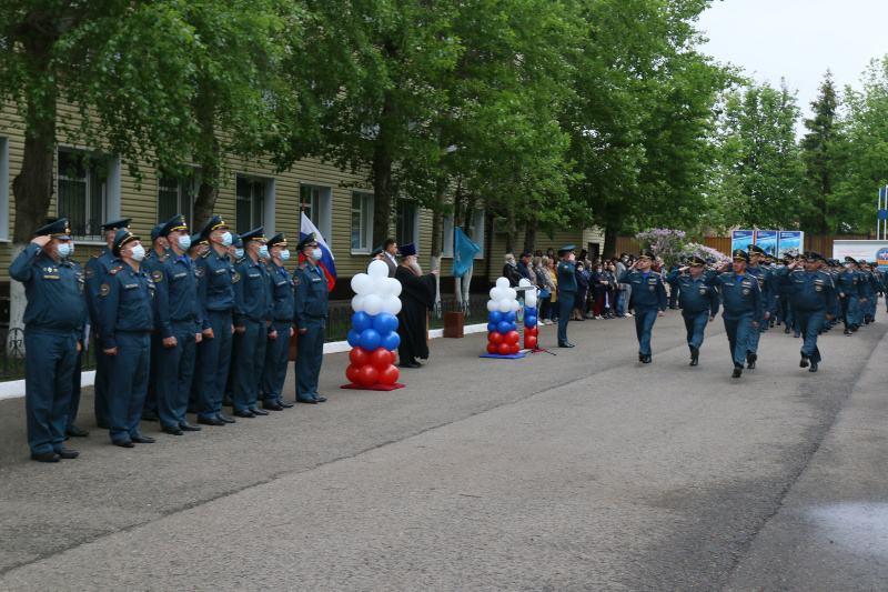 Проводы отряда водолазов Центра в служебную командировку