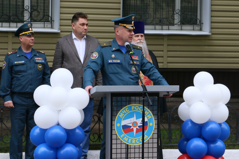 Проводы отряда водолазов Центра в служебную командировку
