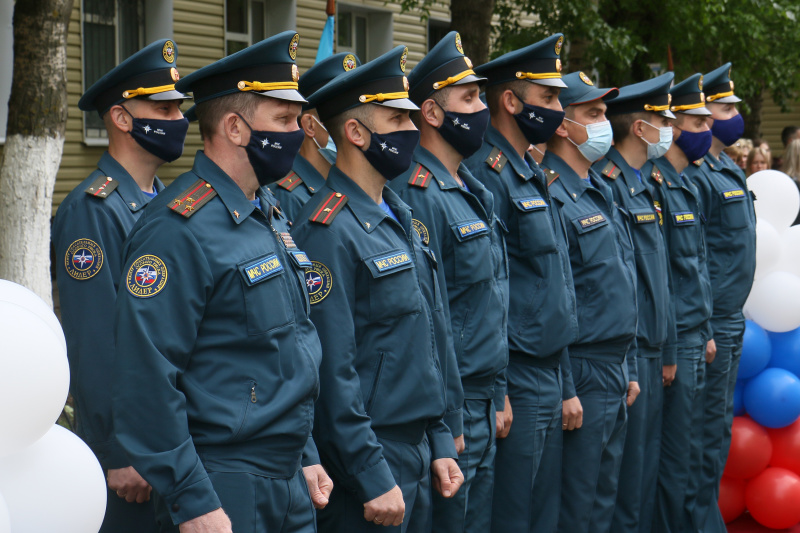 Проводы отряда в Тверскую область