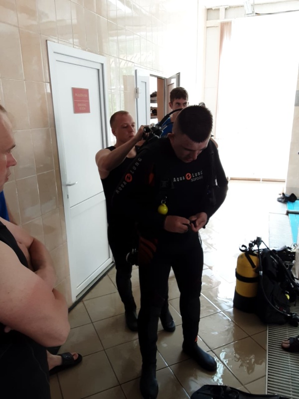 Обучение по первоначальной подготовке профессиональной специализации "Водолаз"