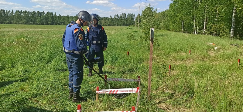 Проведение пиротехнических работ в Тверской области 02.06.2021