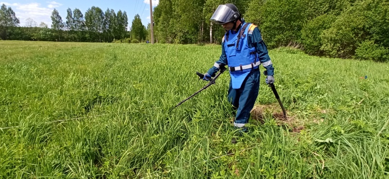 Проведение пиротехнических работ в Тверской области 02.06.2021
