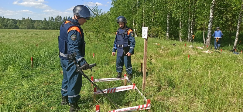 Проведение пиротехнических работ в Тверской области 04.06.2021