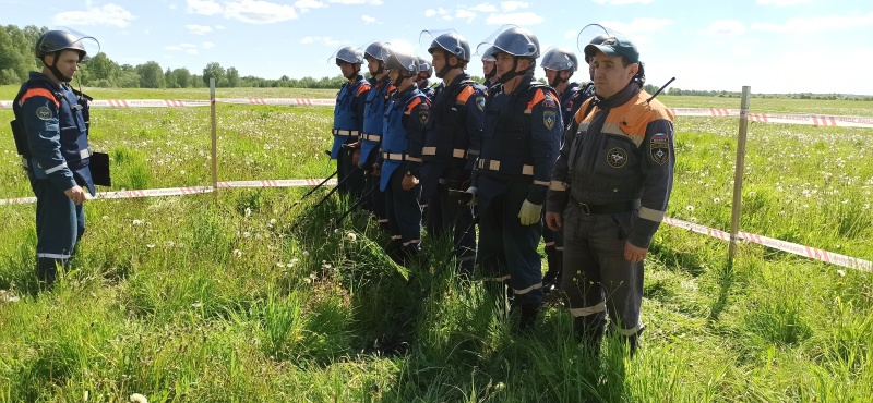 Проведение пиротехнических работ в Тверской области 07.06.2021
