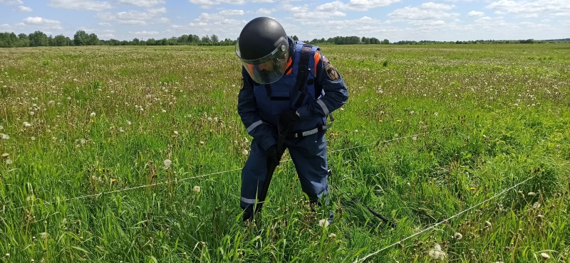 Проведение пиротехнических работ в Тверской области 08.06.2021