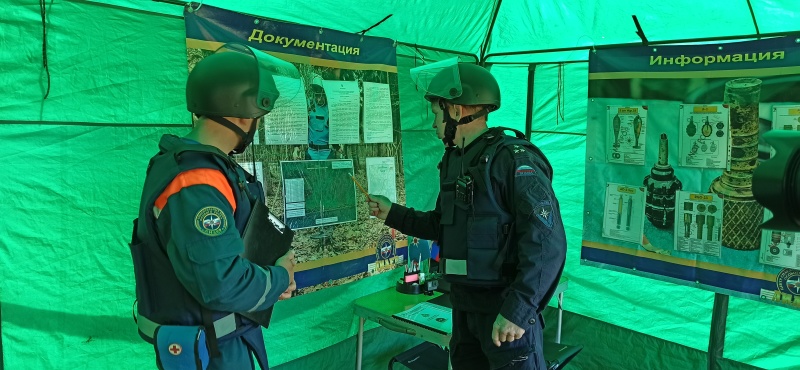 Проведение пиротехнических работ в Тверской области 10.06.2021