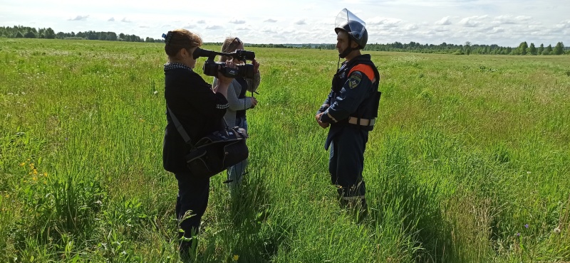 Проведение пиротехнических работ в Тверской области 10.06.2021