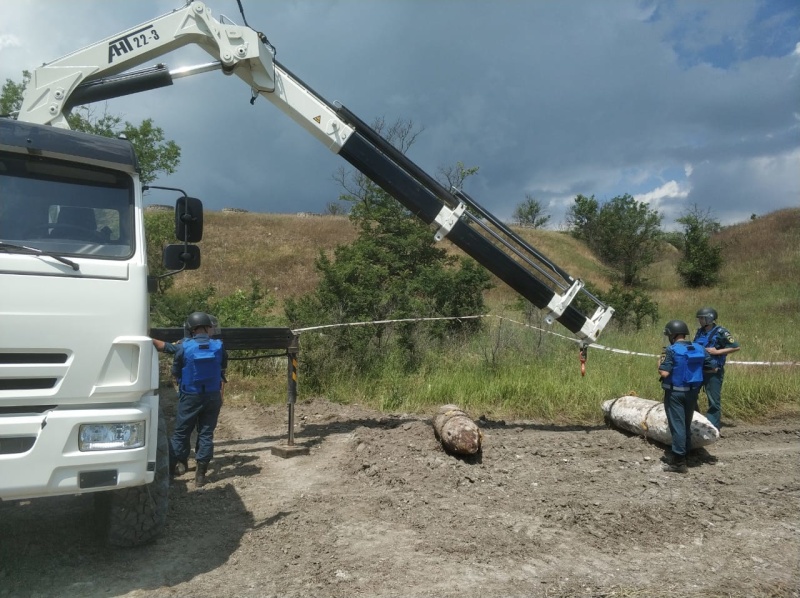 Проведение пиротехнических работ в Республике Крым 11.06.2021
