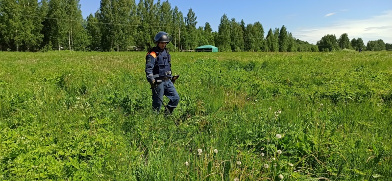 Проведение пиротехнических работ в Тверской области 15.06.2021