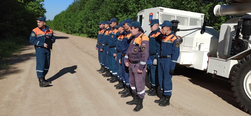 Проведение пиротехнических работ в Тверской области 16.06.2021