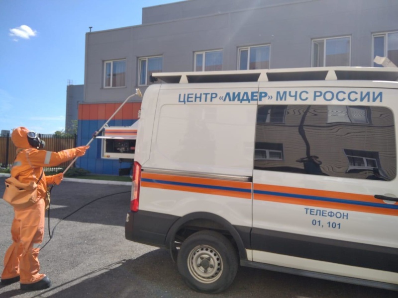 Занятия с нештатными отделениями радиационной и химической разведки