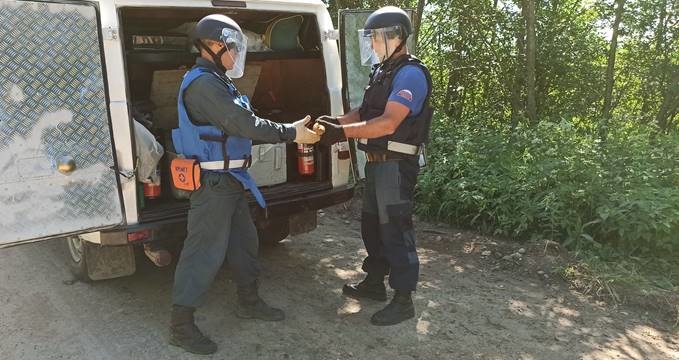 Проведение пиротехнических работ в Тверской области 17.06.2021