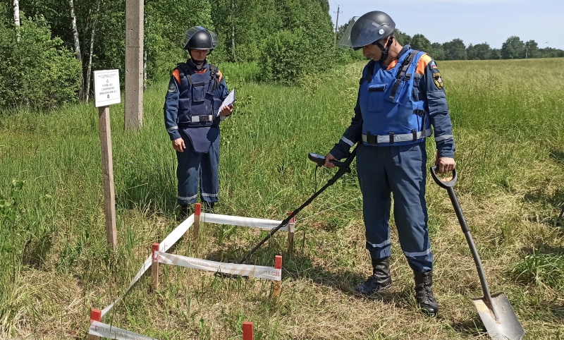 Проведение пиротехнических работ в Тверской области 23.06.2021