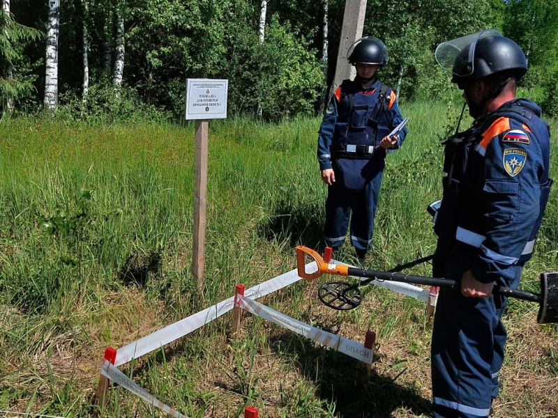Проведение пиротехнических работ в Тверской области 28.06.2021