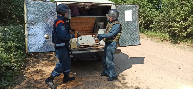 Проведение пиротехнических работ в Тверской области 1.07.2021