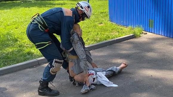 Сотрудник Центра выступил в финале конкурса «Лучший спасатель Москвы 2021 года»