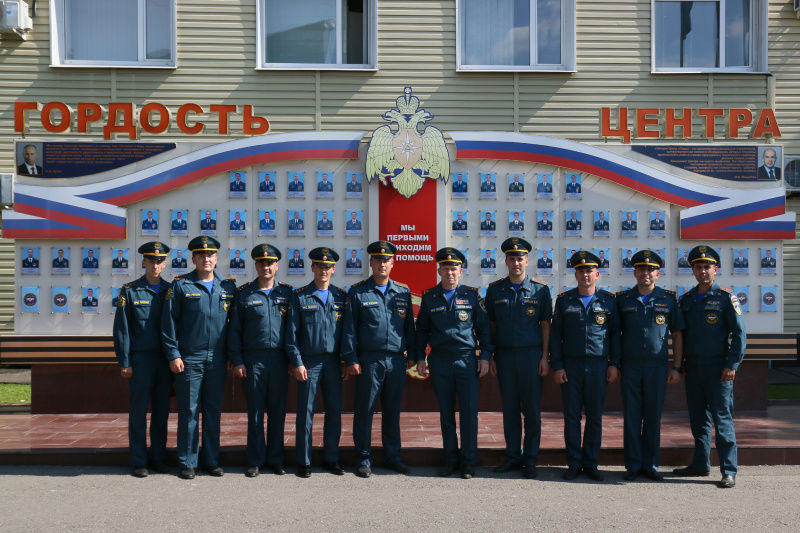 Встреча отряда из Тверской области